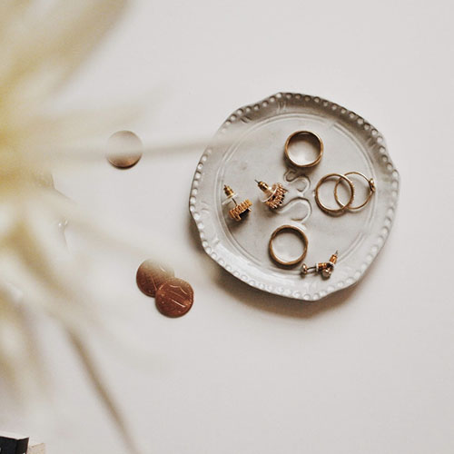 925 silver colorful came